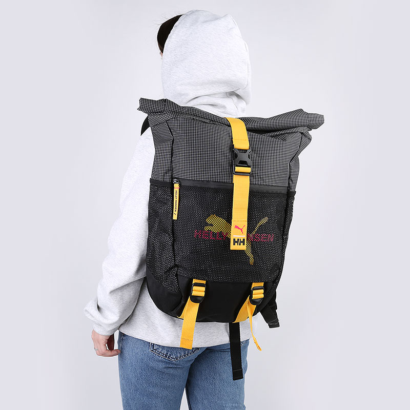  черный рюкзак PUMA Helly Hansen Backpack 7719401 - цена, описание, фото 1